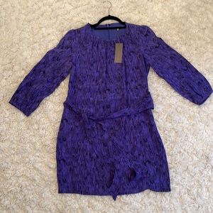 NWT Heartloom Purple 3/4 sleeve dress